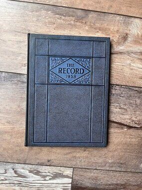 1938 The Record Yearbook Robert E. Lee High School Staunton Virginia VA Annual